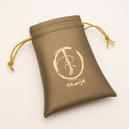 Classic Bronze Linea jewelry pouch