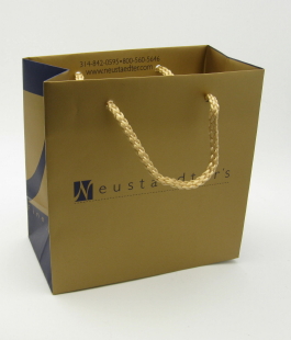 Custom Purple & Gold Euro Shopper