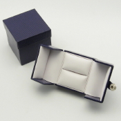 Double Door Pellaq Ring Box - Open